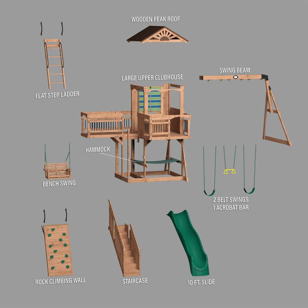 Caribbean Swing Set