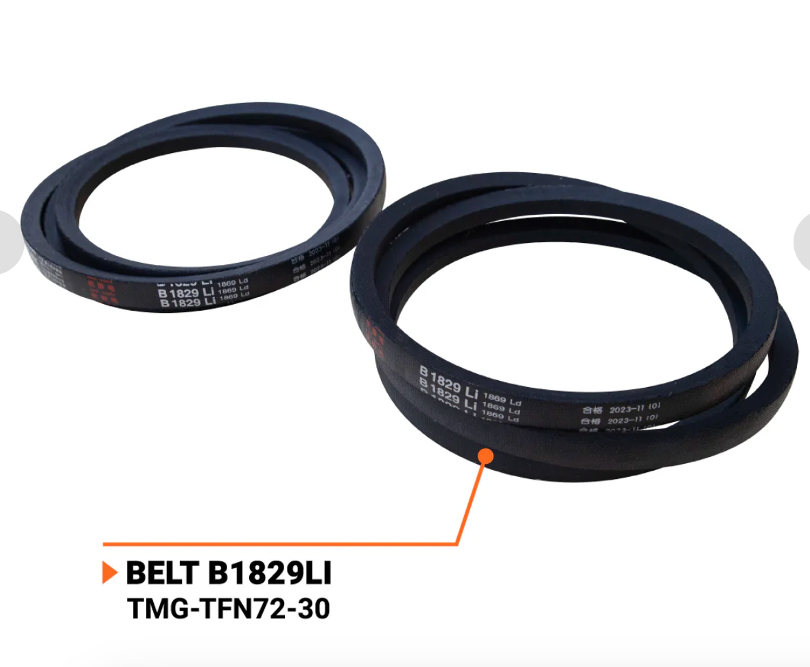 TMG-TFN72-30-3 Belt B1829Li, Pack of 4