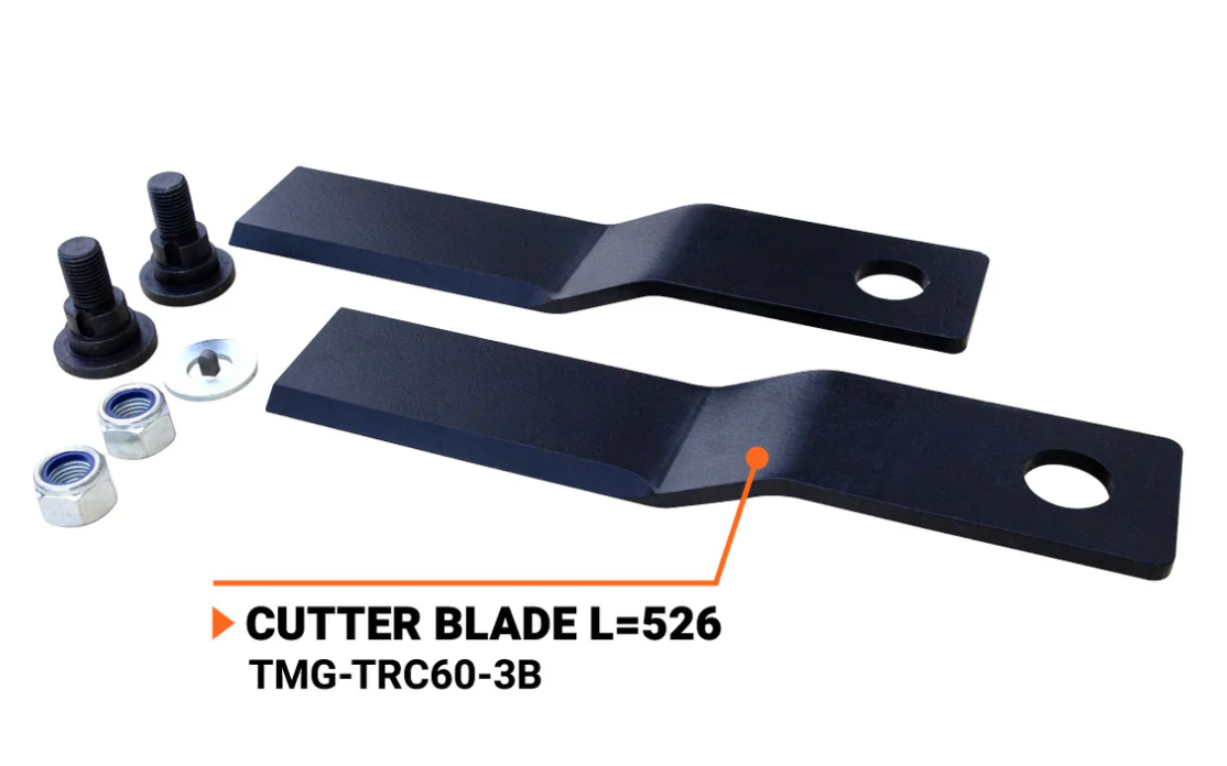 TMG-TRC60-3B Cutting Blades, Pack of 2, Hardware Included