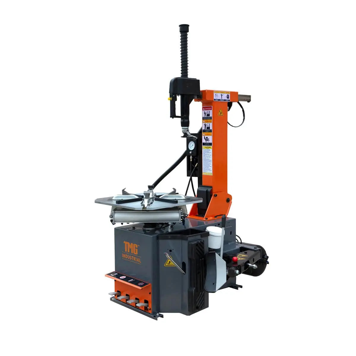 Tilt-back Semi Automatic Tire Changer, Pneumatic Assist Arm, 14" - 28" Rim Clamping, CETL Certified TMG-TC28A