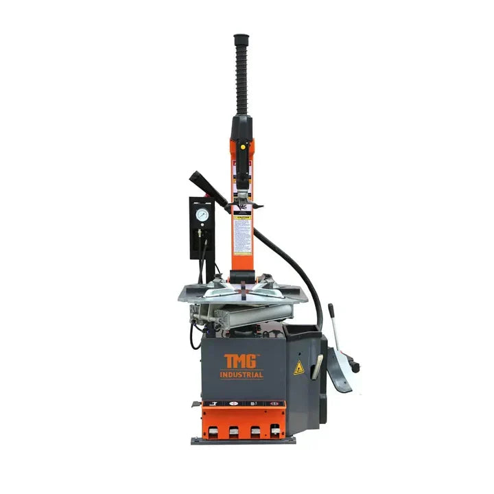 Tilt-back Semi Automatic Tire Changer, Pneumatic Assist Arm, 14" - 28" Rim Clamping, CETL Certified TMG-TC28A