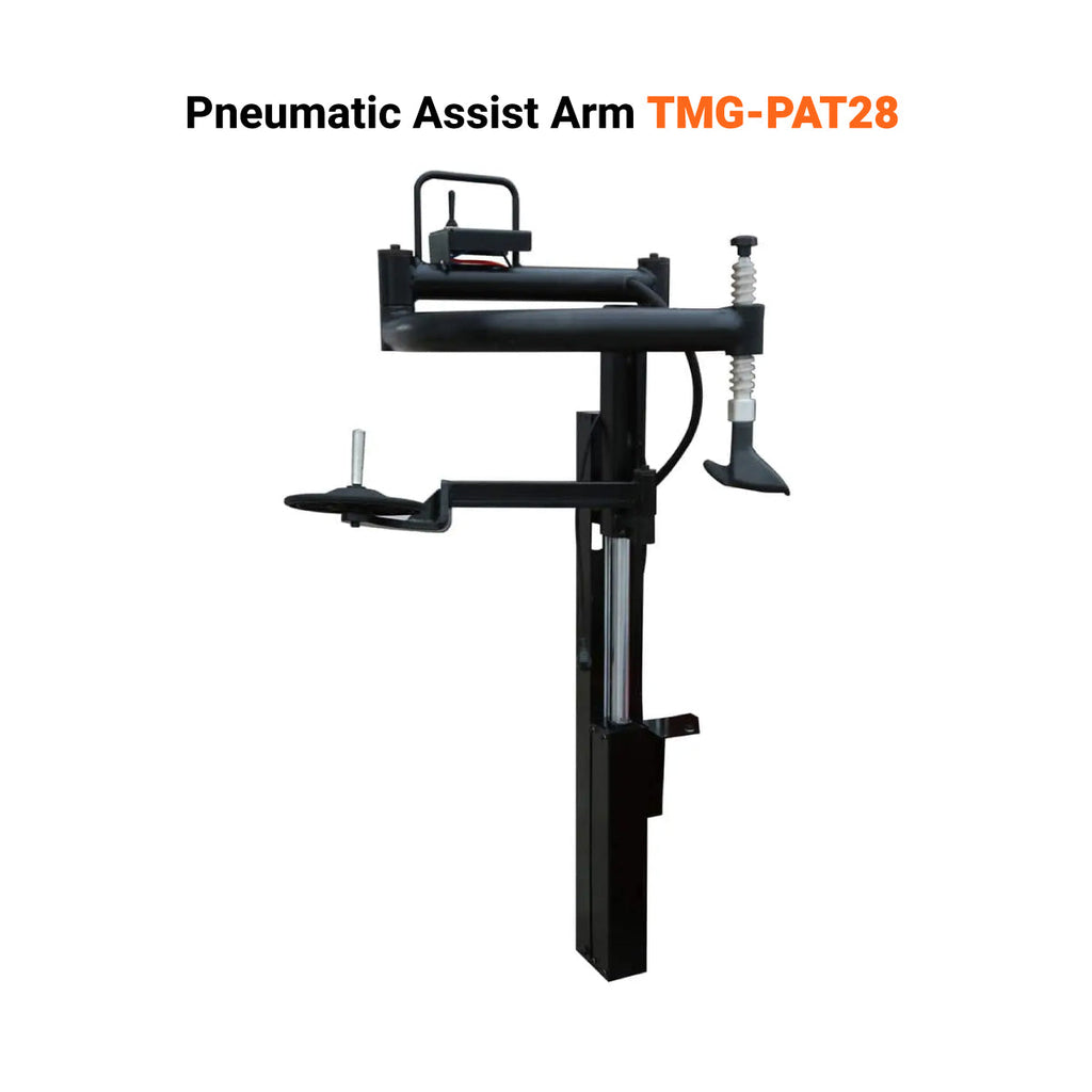 Tilt-back Semi Automatic Tire Changer, Pneumatic Assist Arm, 14" - 28" Rim Clamping, CETL Certified TMG-TC28A