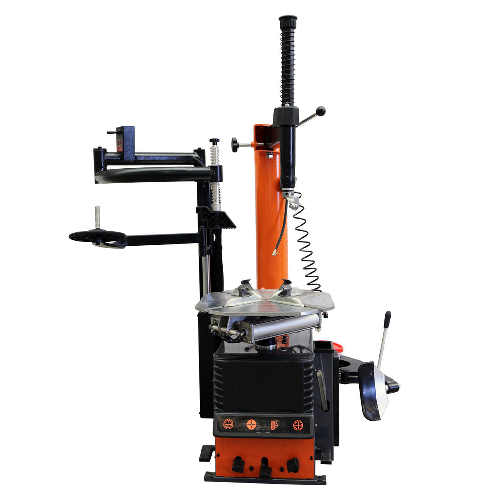 Semi Automatic Tire Changer with Pneumatic Assist Arm, 12" - 24" Rim Clamping, CETL Certified TMG-TC24A