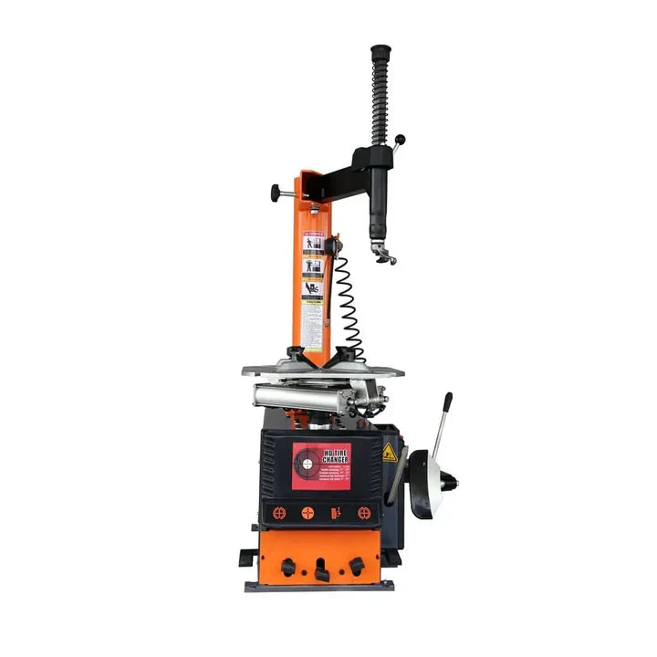 Semi Automatic Tire Changer with Pneumatic Assist Arm, 12" - 24" Rim Clamping, CETL Certified TMG-TC24A