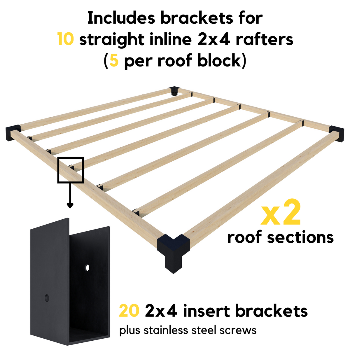 Patio / Pool Pergola Kit