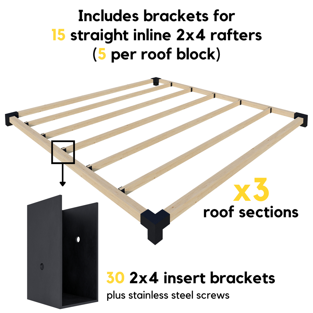 Pergola Enclosure Kit - For Pergola of Any Size