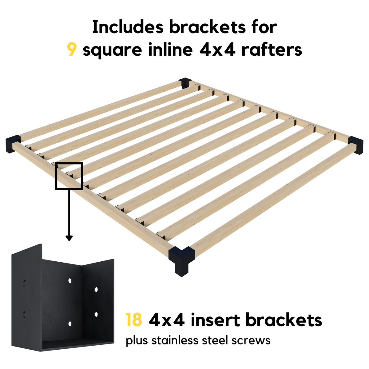 DIY Kit for a Small Pergola