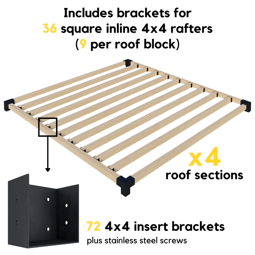 Large Patio Pergola Kit