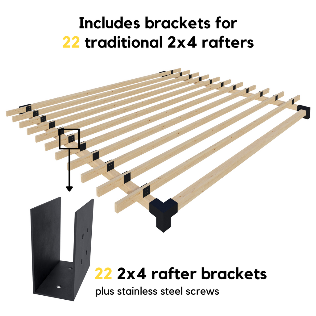 4x4 Pergola Bracket Kit