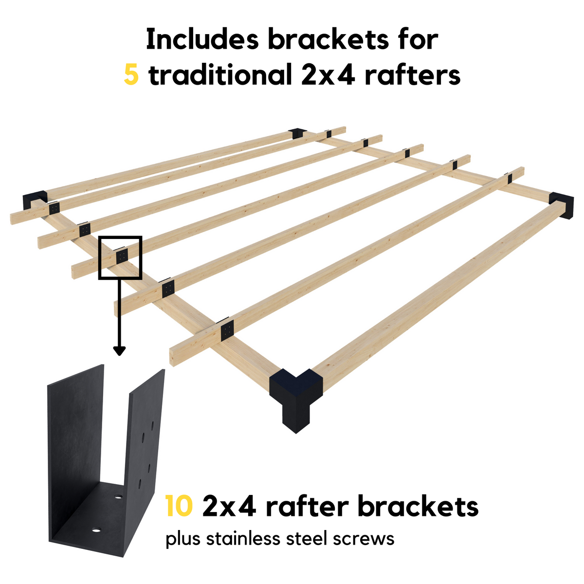 Small Wooden Pergola Kit