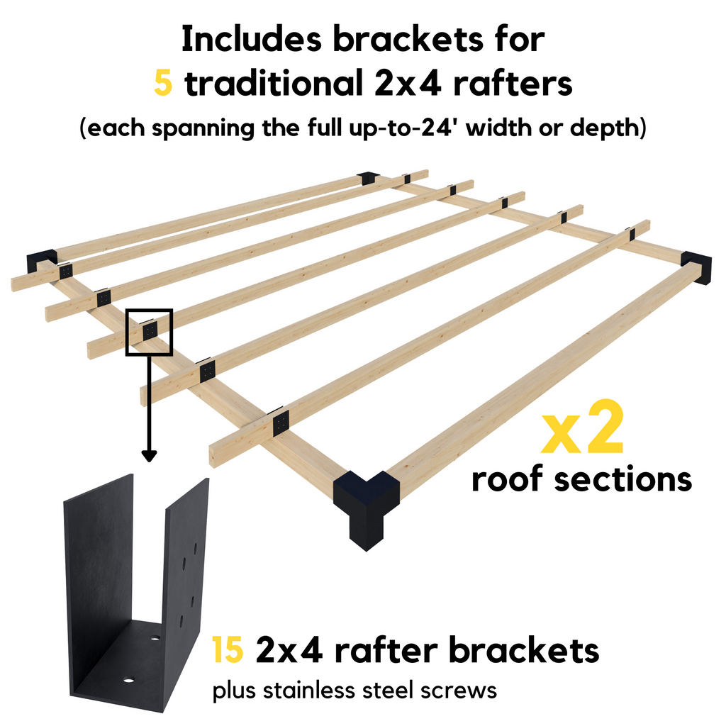 Outdoor Wood Pergola Kit