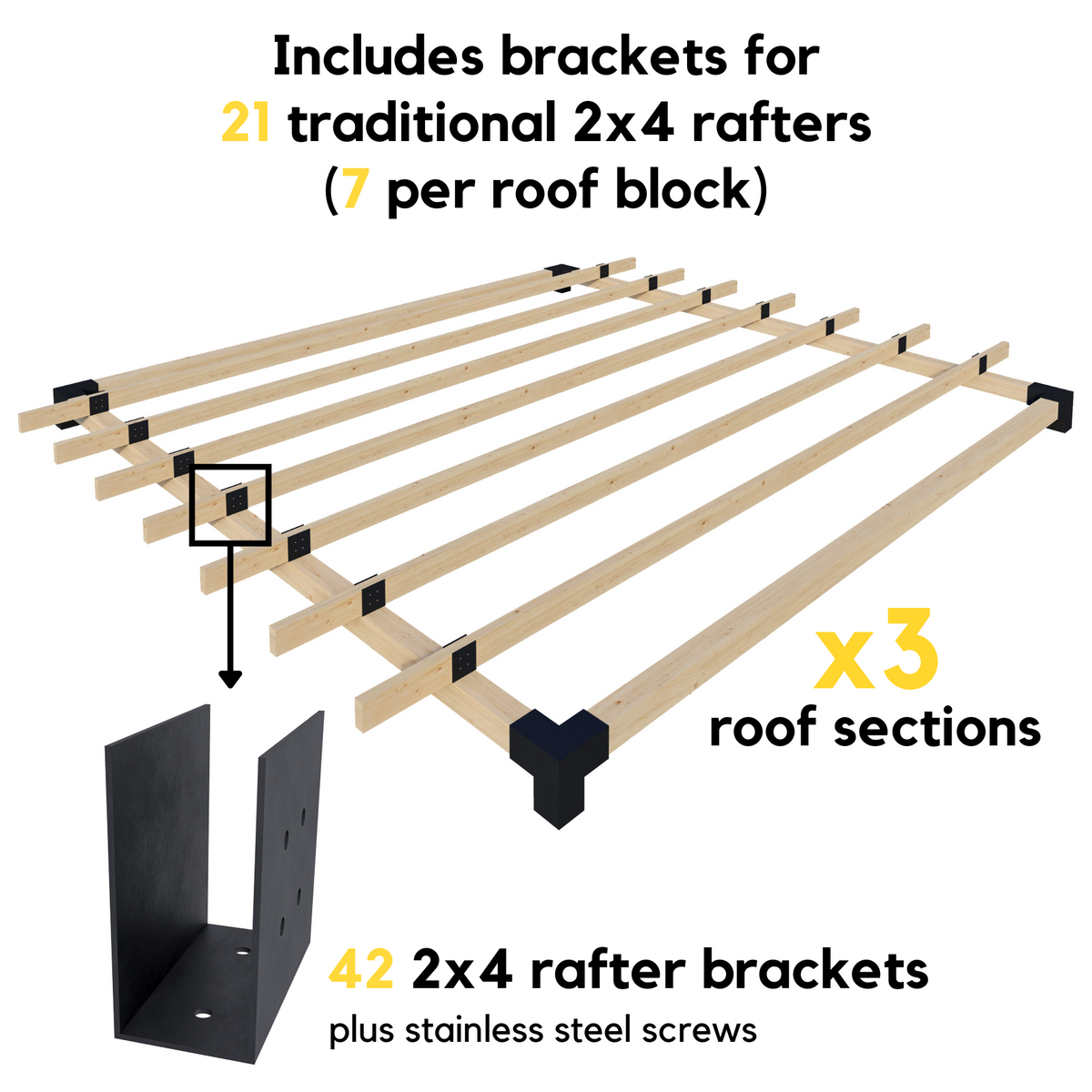 Modern DIY Pergola Kit