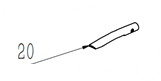TMG-TLA50-20 Spoon Plug, Pack of 20, Hardware Included.