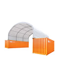 30' x 20' Dual Truss Container Shelter with Heavy Duty 17 oz PVC Cover, TMG-DT3022C