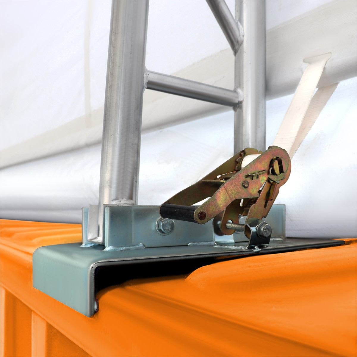 30' x 20' Dual Truss Container Shelter with Heavy Duty 17 oz PVC Cover, TMG-DT3022C