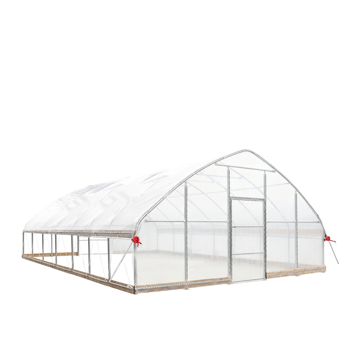 20' x 30' Tunnel Greenhouse Grow Tent w/12 Mil Ripstop Leno Mesh Cover, Cold Frame, Roll-up Windows, Peak Ceiling Roof, TMG-GH2030-V2 (Previously GH2030)