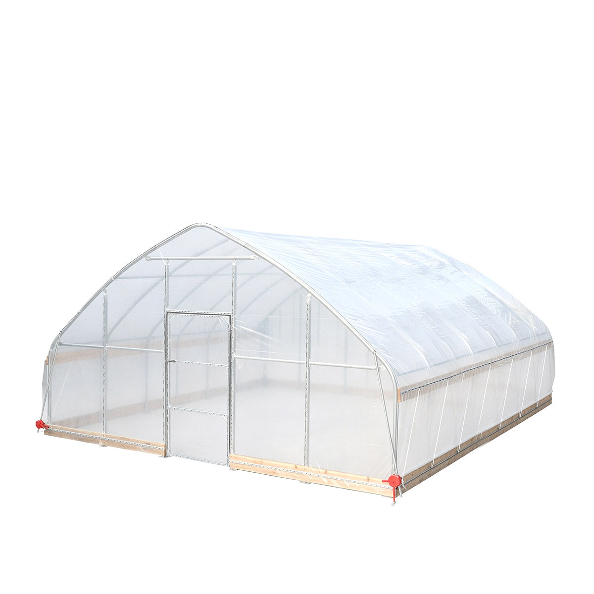 20' x 30' Tunnel Greenhouse Grow Tent w/12 Mil Ripstop Leno Mesh Cover, Cold Frame, Roll-up Windows, Peak Ceiling Roof, TMG-GH2030-V2 (Previously GH2030)