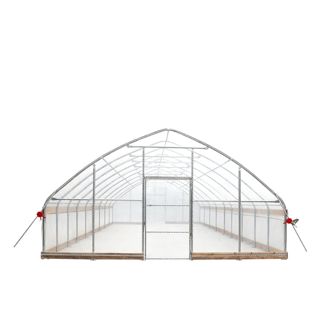 20' x 40' Tunnel Greenhouse Grow Tent w/12 Mil Ripstop Leno Mesh Cover, Cold Frame, Roll-up Windows, Peak Ceiling Roof, TMG-GH2040-V2(Previously GH2040)