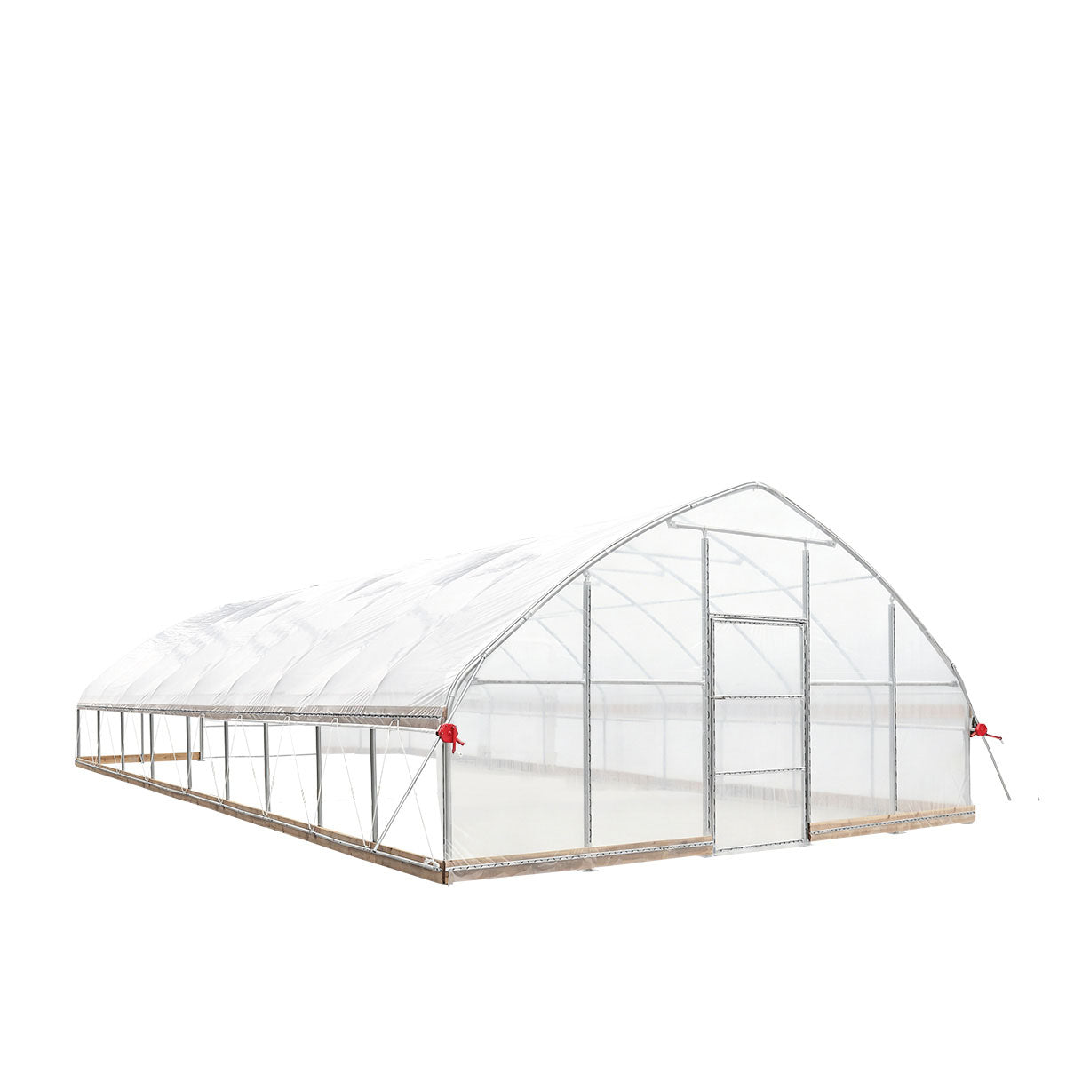 20' x 40' Tunnel Greenhouse Grow Tent w/12 Mil Ripstop Leno Mesh Cover, Cold Frame, Roll-up Windows, Peak Ceiling Roof, TMG-GH2040-V2(Previously GH2040)