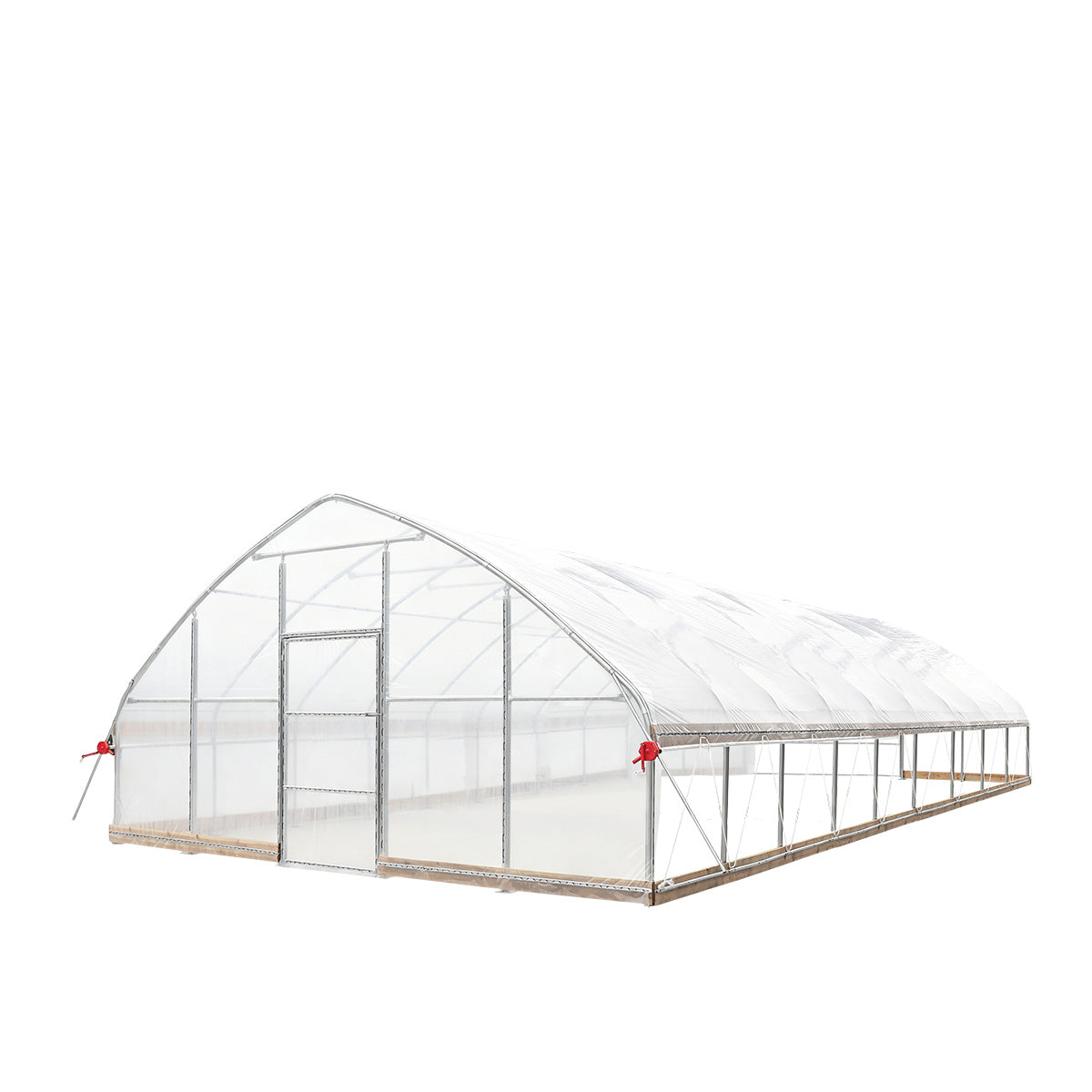 20' x 40' Tunnel Greenhouse Grow Tent w/12 Mil Ripstop Leno Mesh Cover, Cold Frame, Roll-up Windows, Peak Ceiling Roof, TMG-GH2040-V2(Previously GH2040)