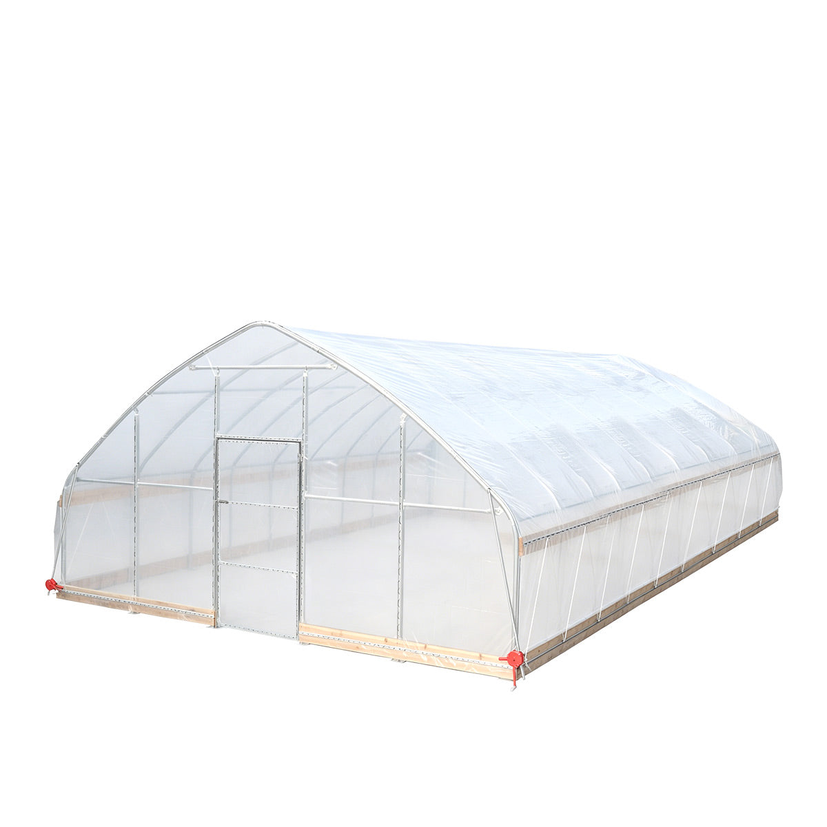 20' x 40' Tunnel Greenhouse Grow Tent w/12 Mil Ripstop Leno Mesh Cover, Cold Frame, Roll-up Windows, Peak Ceiling Roof, TMG-GH2040-V2(Previously GH2040)