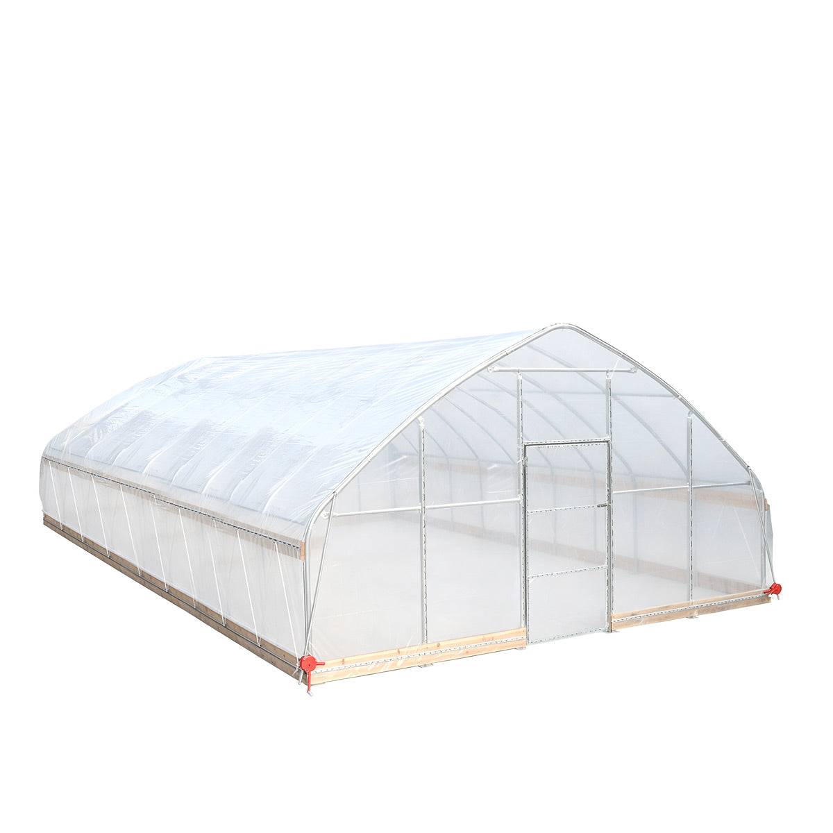 20' x 40' Tunnel Greenhouse Grow Tent w/12 Mil Ripstop Leno Mesh Cover, Cold Frame, Roll-up Windows, Peak Ceiling Roof, TMG-GH2040-V2(Previously GH2040)