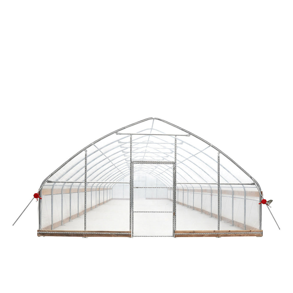 20' x 50' Tunnel Greenhouse Grow Tent w/12 Mil Ripstop Leno Mesh Cover, Cold Frame, Roll-up Windows, Peak Ceiling Roof, TMG-GH2050-V2 (Previously GH2050)
