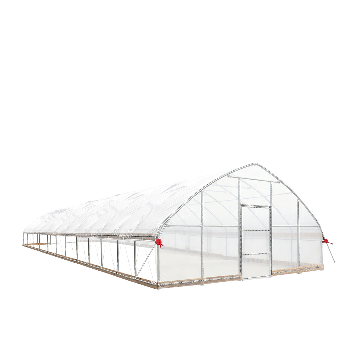 20' x 50' Tunnel Greenhouse Grow Tent w/12 Mil Ripstop Leno Mesh Cover, Cold Frame, Roll-up Windows, Peak Ceiling Roof, TMG-GH2050-V2 (Previously GH2050)