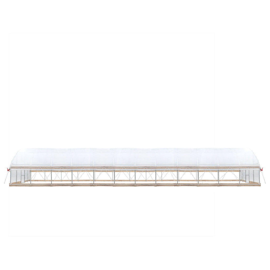 20' x 50' Tunnel Greenhouse Grow Tent w/12 Mil Ripstop Leno Mesh Cover, Cold Frame, Roll-up Windows, Peak Ceiling Roof, TMG-GH2050-V2 (Previously GH2050)