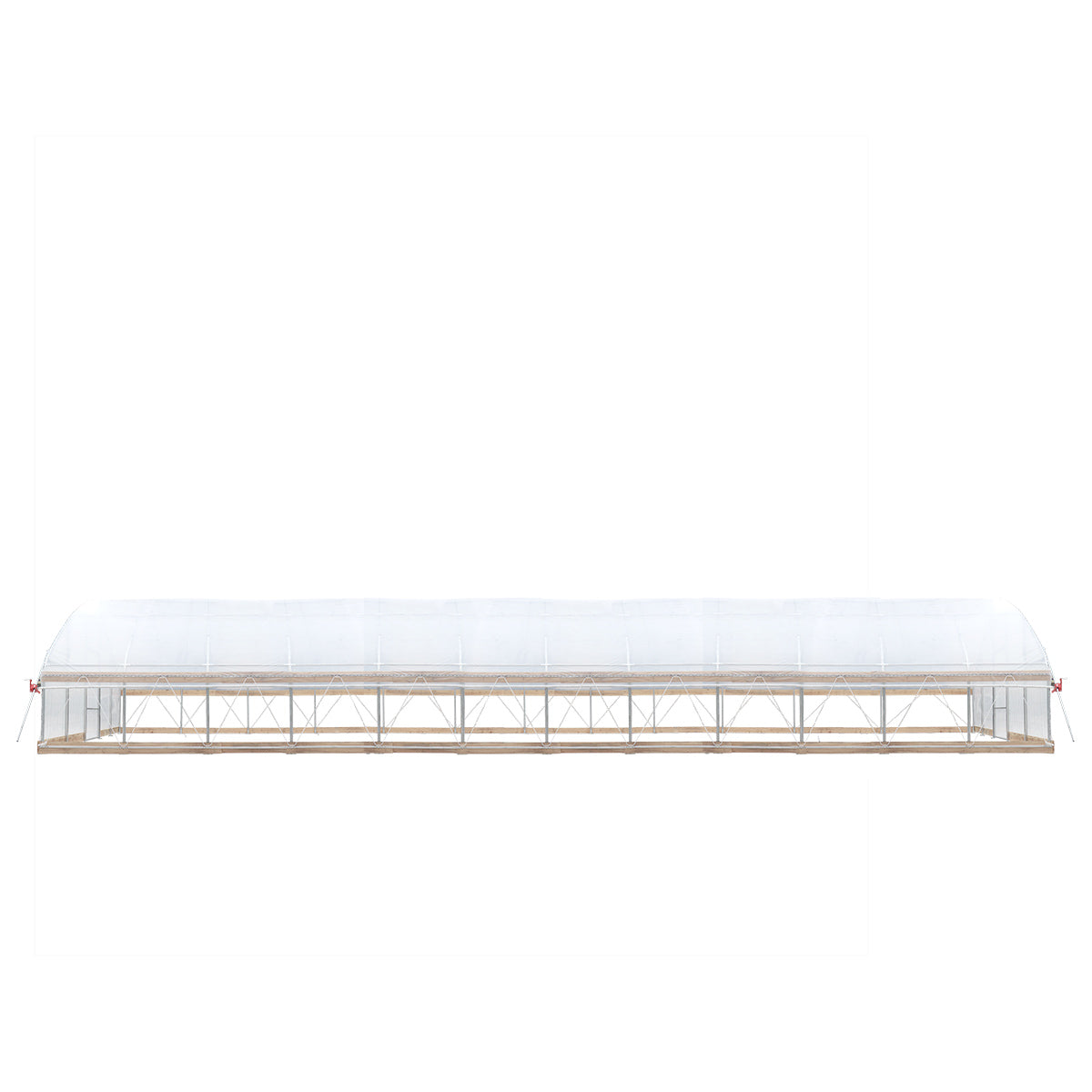 20' x 50' Tunnel Greenhouse Grow Tent w/12 Mil Ripstop Leno Mesh Cover, Cold Frame, Roll-up Windows, Peak Ceiling Roof, TMG-GH2050-V2 (Previously GH2050)