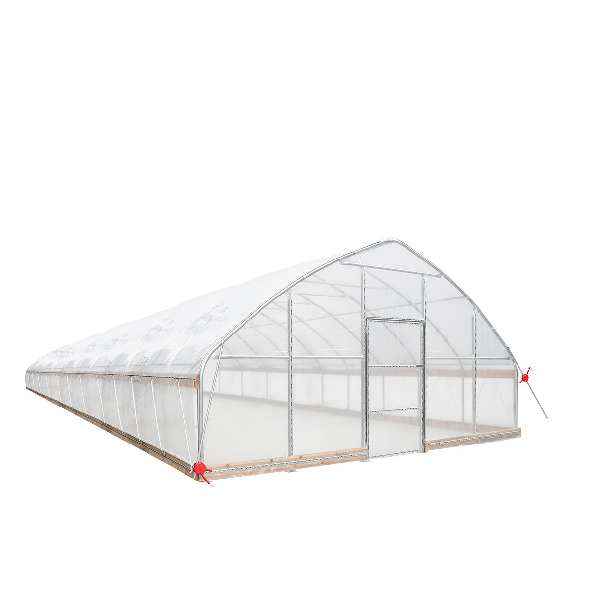 20' x 50' Tunnel Greenhouse Grow Tent w/12 Mil Ripstop Leno Mesh Cover, Cold Frame, Roll-up Windows, Peak Ceiling Roof, TMG-GH2050-V2 (Previously GH2050)