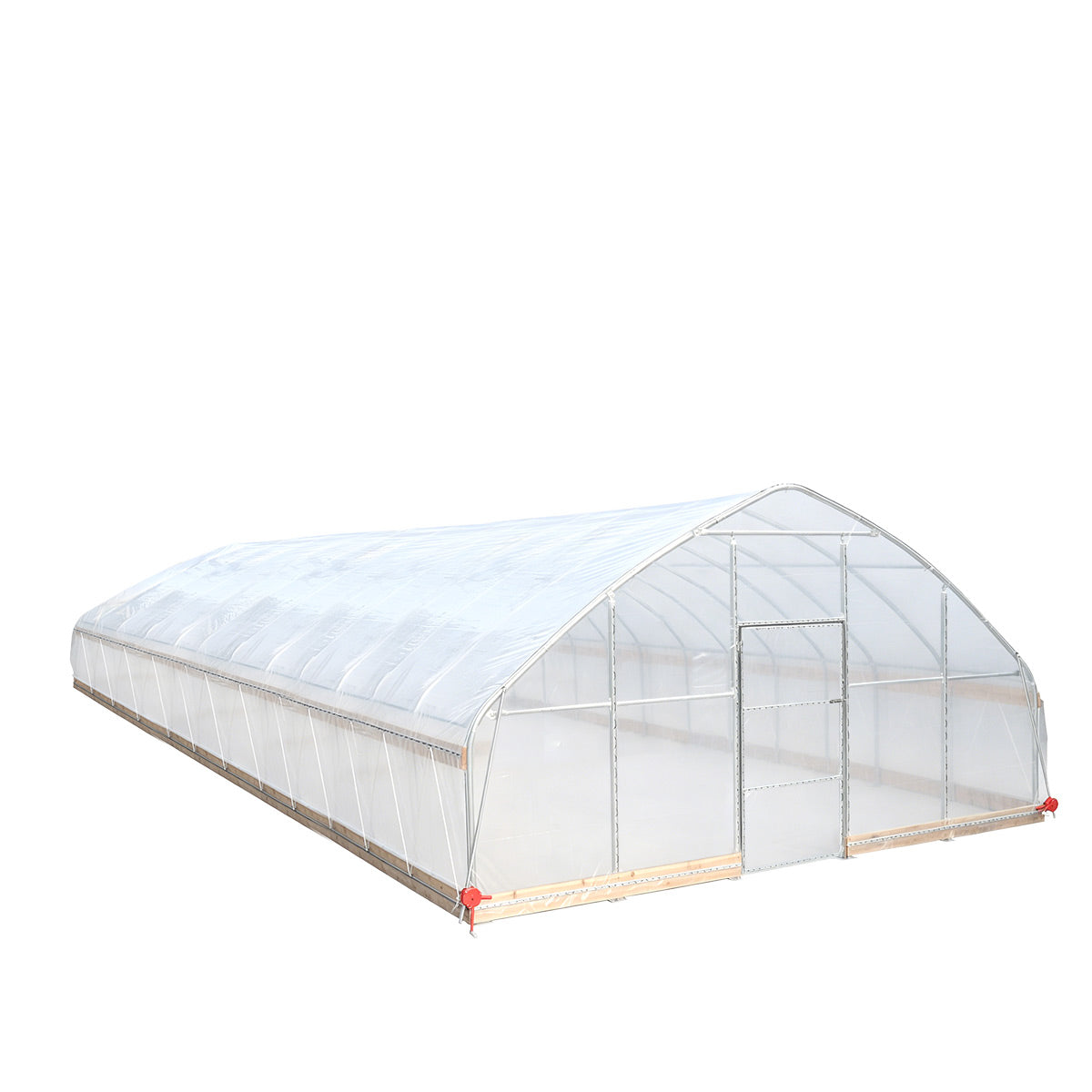 20' x 50' Tunnel Greenhouse Grow Tent w/12 Mil Ripstop Leno Mesh Cover, Cold Frame, Roll-up Windows, Peak Ceiling Roof, TMG-GH2050-V2 (Previously GH2050)