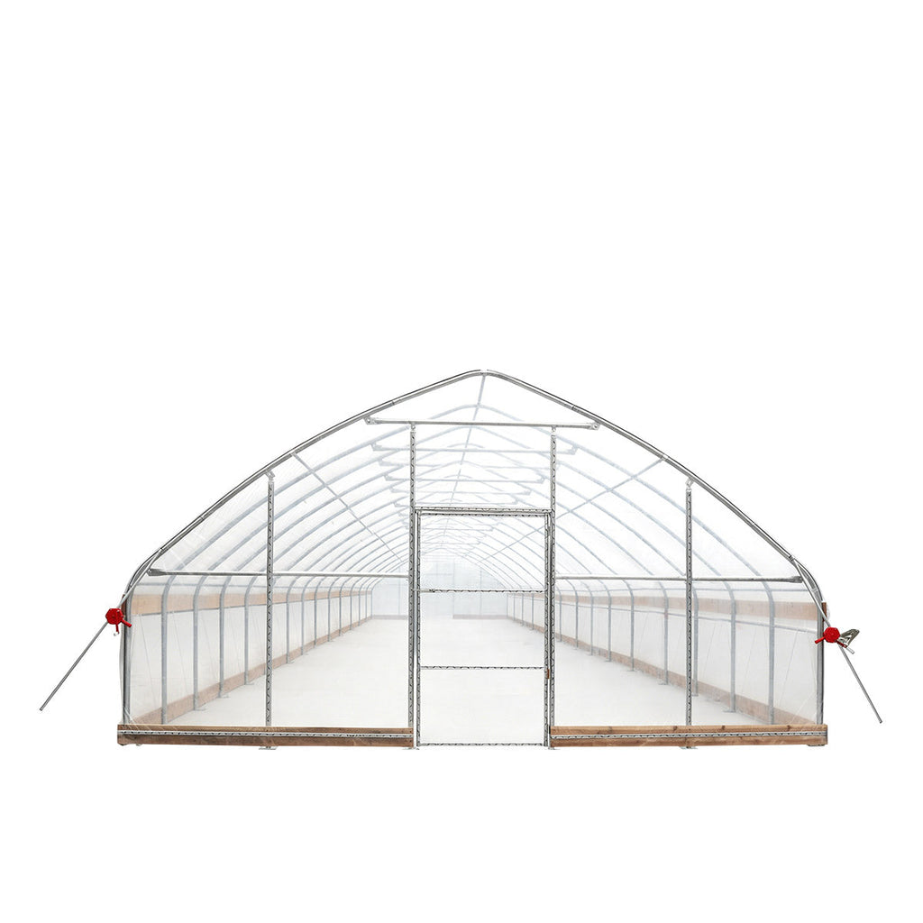 20' x 60' Tunnel Greenhouse Grow Tent w/12 Mil Ripstop Leno Mesh Cover, Cold Frame, Roll-up Windows, Peak Ceiling Roof, TMG-GH2060-V2 (Previously GH2060)