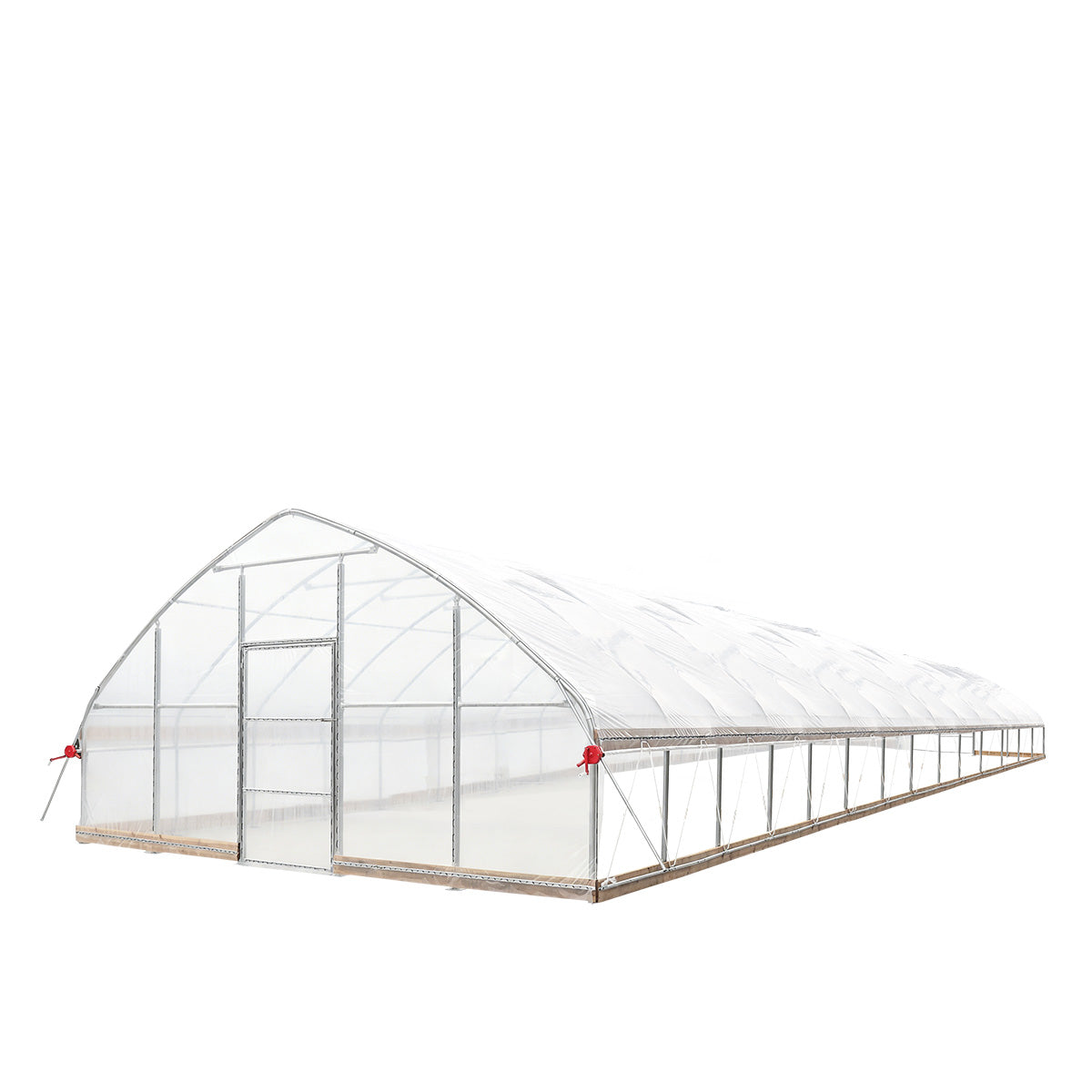 20' x 60' Tunnel Greenhouse Grow Tent w/12 Mil Ripstop Leno Mesh Cover, Cold Frame, Roll-up Windows, Peak Ceiling Roof, TMG-GH2060-V2 (Previously GH2060)