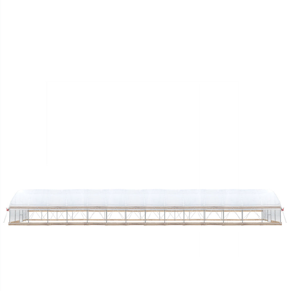 20' x 60' Tunnel Greenhouse Grow Tent w/12 Mil Ripstop Leno Mesh Cover, Cold Frame, Roll-up Windows, Peak Ceiling Roof, TMG-GH2060-V2 (Previously GH2060)