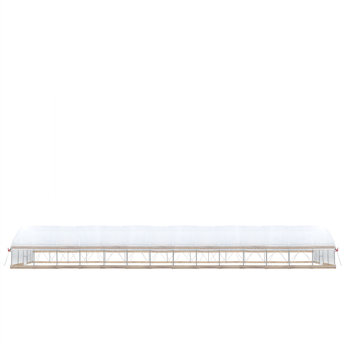20' x 60' Tunnel Greenhouse Grow Tent w/12 Mil Ripstop Leno Mesh Cover, Cold Frame, Roll-up Windows, Peak Ceiling Roof, TMG-GH2060-V2 (Previously GH2060)