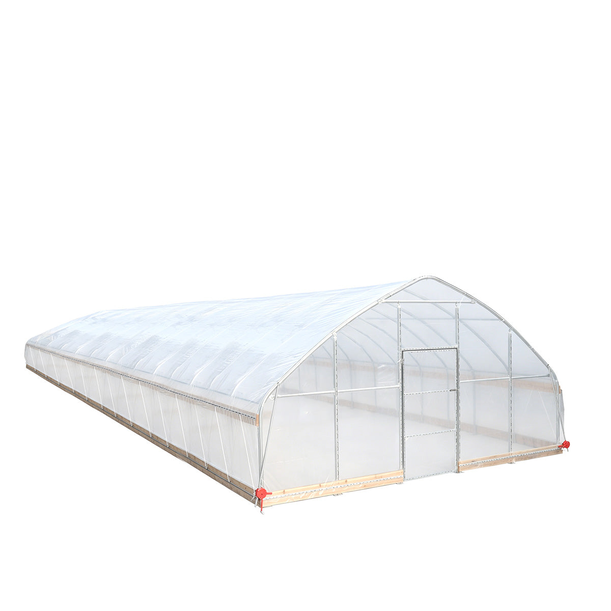 20' x 60' Tunnel Greenhouse Grow Tent w/12 Mil Ripstop Leno Mesh Cover, Cold Frame, Roll-up Windows, Peak Ceiling Roof, TMG-GH2060-V2 (Previously GH2060)