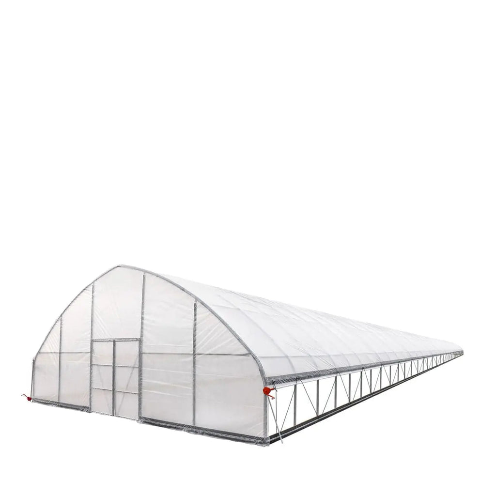 30' x 150' Commercial Tunnel Greenhouse with 6 Mil Clear Poly Covers and Roll-Up Sides TMG-GH30150-V2 (Previously GH30150)