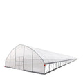 30' x 150' Commercial Tunnel Greenhouse with 6 Mil Clear Poly Covers and Roll-Up Sides TMG-GH30150-V2 (Previously GH30150)