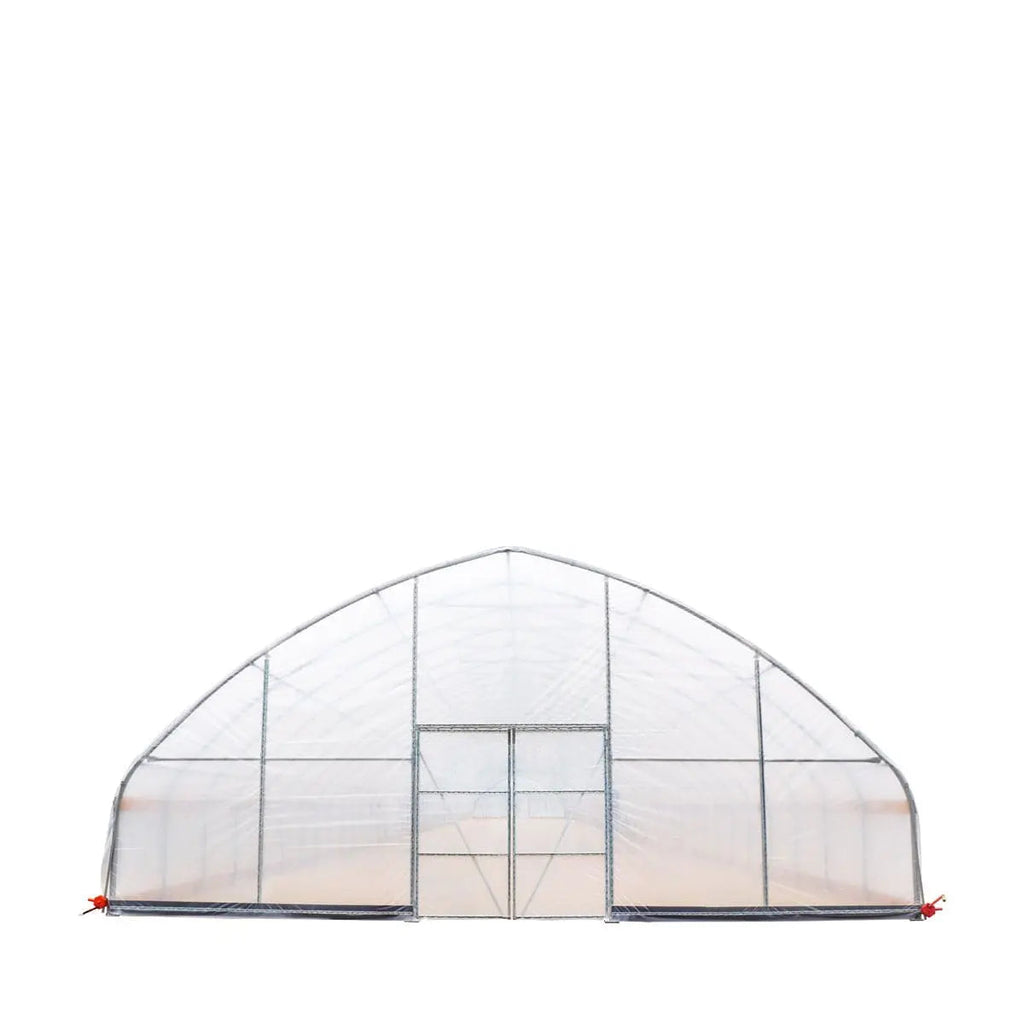 30' x 150' Commercial Tunnel Greenhouse with 6 Mil Clear Poly Covers and Roll-Up Sides TMG-GH30150-V2 (Previously GH30150)