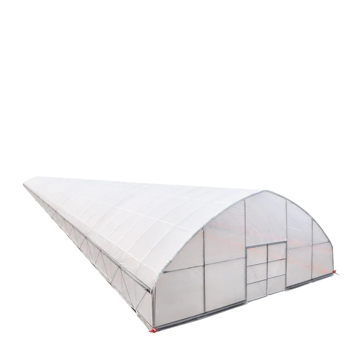 30' x 150' Commercial Tunnel Greenhouse with 6 Mil Clear Poly Covers and Roll-Up Sides TMG-GH30150-V2 (Previously GH30150)