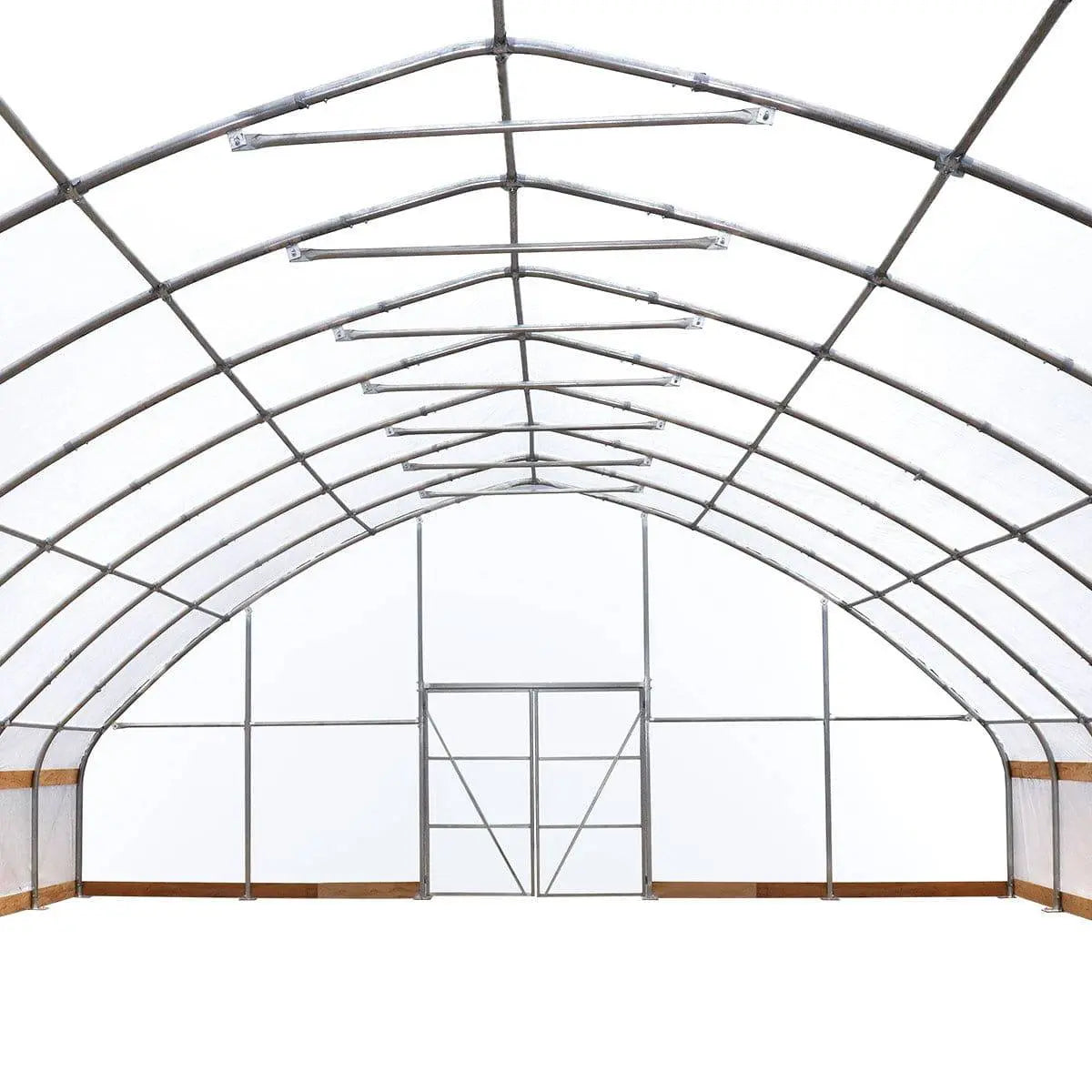 30' x 30' Commercial Tunnel Greenhouse with 6 Mil Clear Poly Covers and Roll-Up Sides TMG-GH3030-V2 (Previously GH3030)