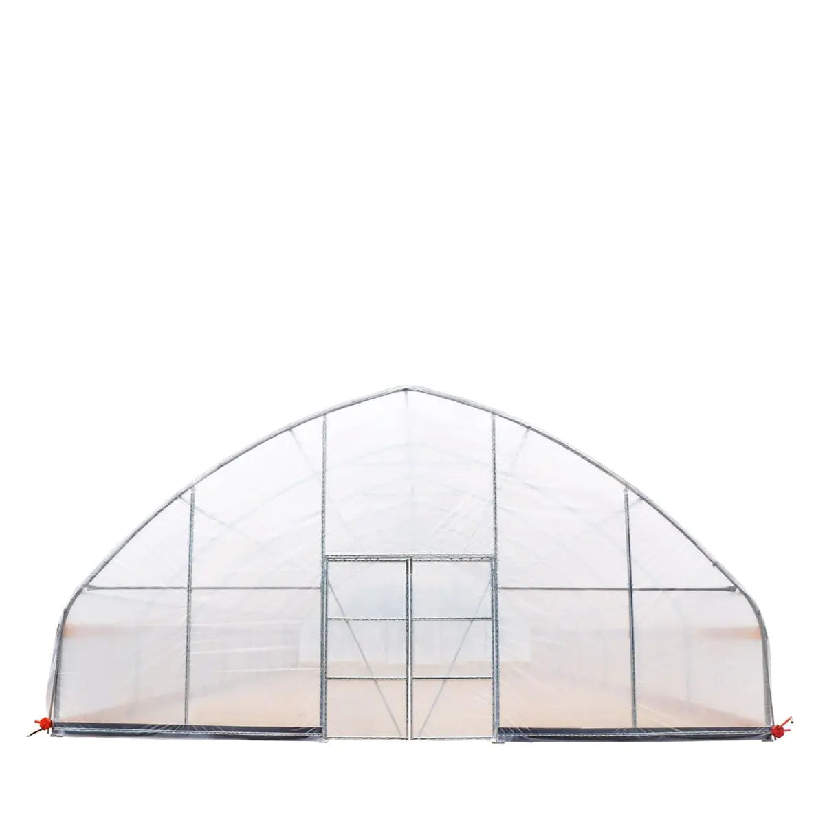 30' x 30' Commercial Tunnel Greenhouse with 6 Mil Clear Poly Covers and Roll-Up Sides TMG-GH3030-V2 (Previously GH3030)