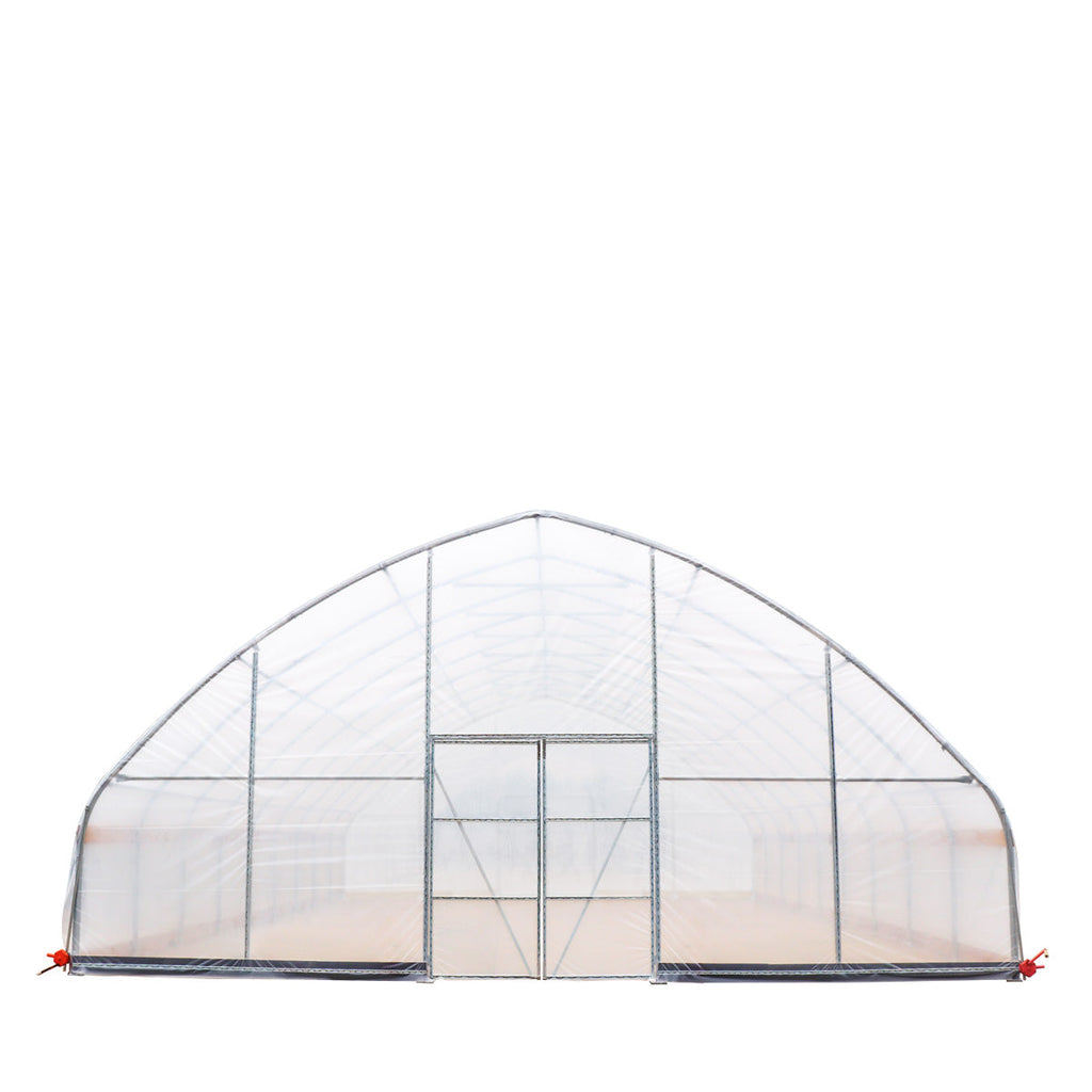30' x 40' Commercial Tunnel Greenhouse with 6 Mil Clear Poly Covers and Roll-Up Sides TMG-GH3040-V2 (Previously GH3040)
