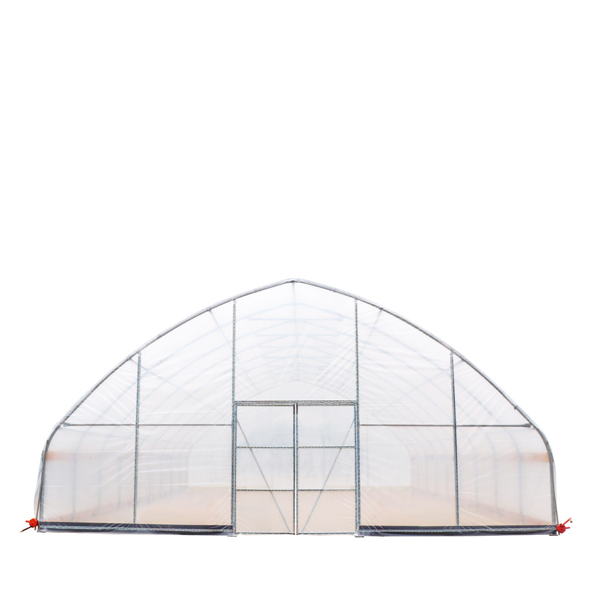 30' x 40' Commercial Tunnel Greenhouse with 6 Mil Clear Poly Covers and Roll-Up Sides TMG-GH3040-V2 (Previously GH3040)