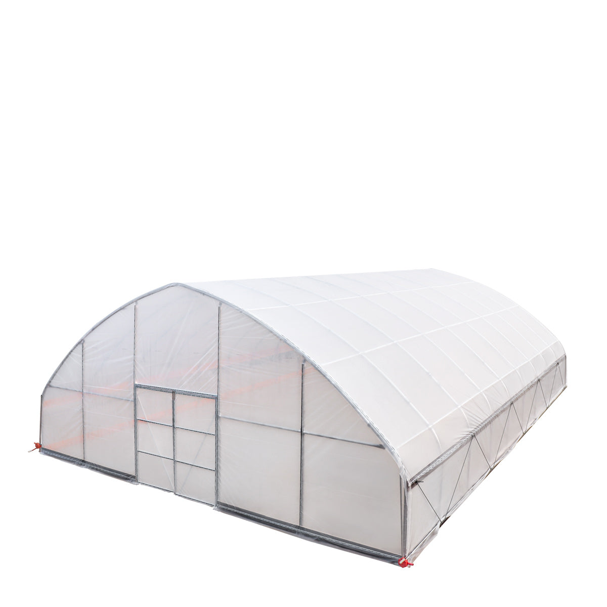 30' x 40' Commercial Tunnel Greenhouse with 6 Mil Clear Poly Covers and Roll-Up Sides TMG-GH3040-V2 (Previously GH3040)