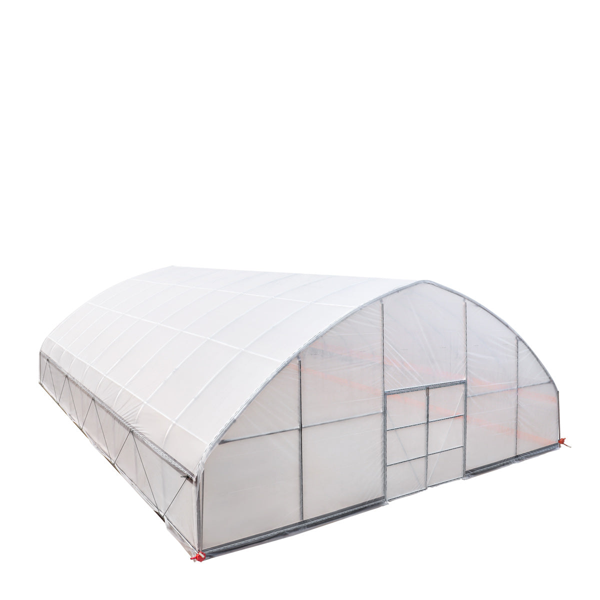 30' x 40' Commercial Tunnel Greenhouse with 6 Mil Clear Poly Covers and Roll-Up Sides TMG-GH3040-V2 (Previously GH3040)