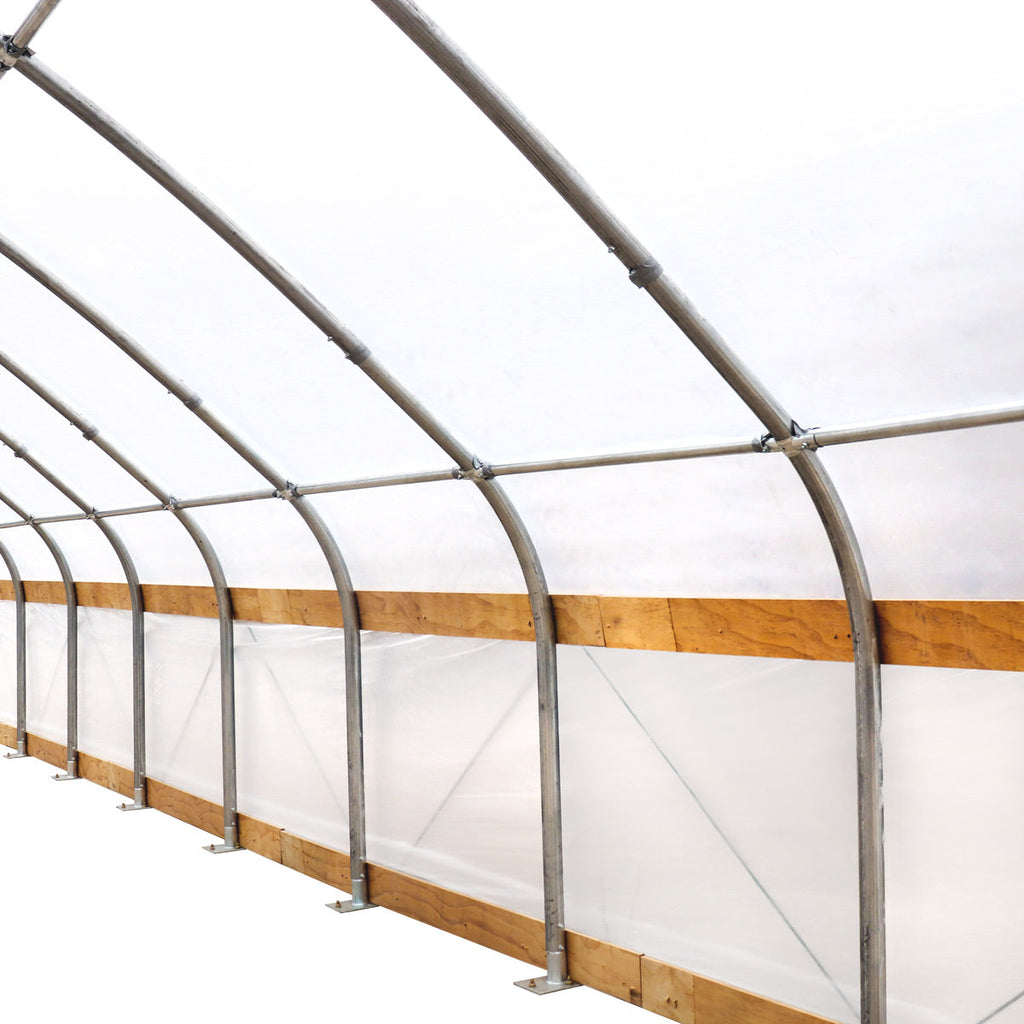 30' x 40' Commercial Tunnel Greenhouse with 6 Mil Clear Poly Covers and Roll-Up Sides TMG-GH3040-V2 (Previously GH3040)