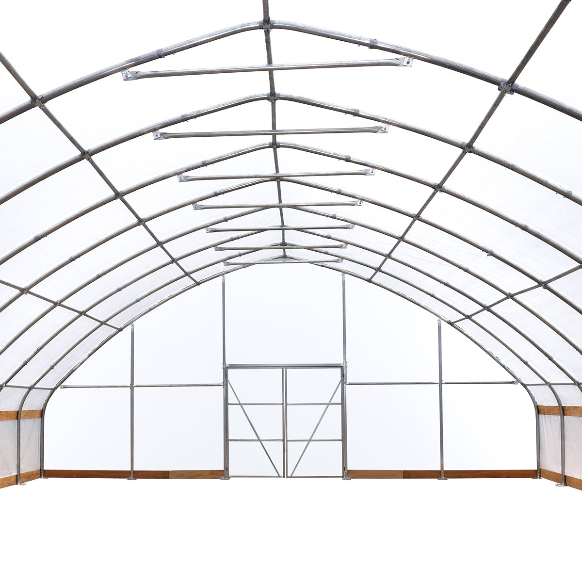 30' x 40' Commercial Tunnel Greenhouse with 6 Mil Clear Poly Covers and Roll-Up Sides TMG-GH3040-V2 (Previously GH3040)