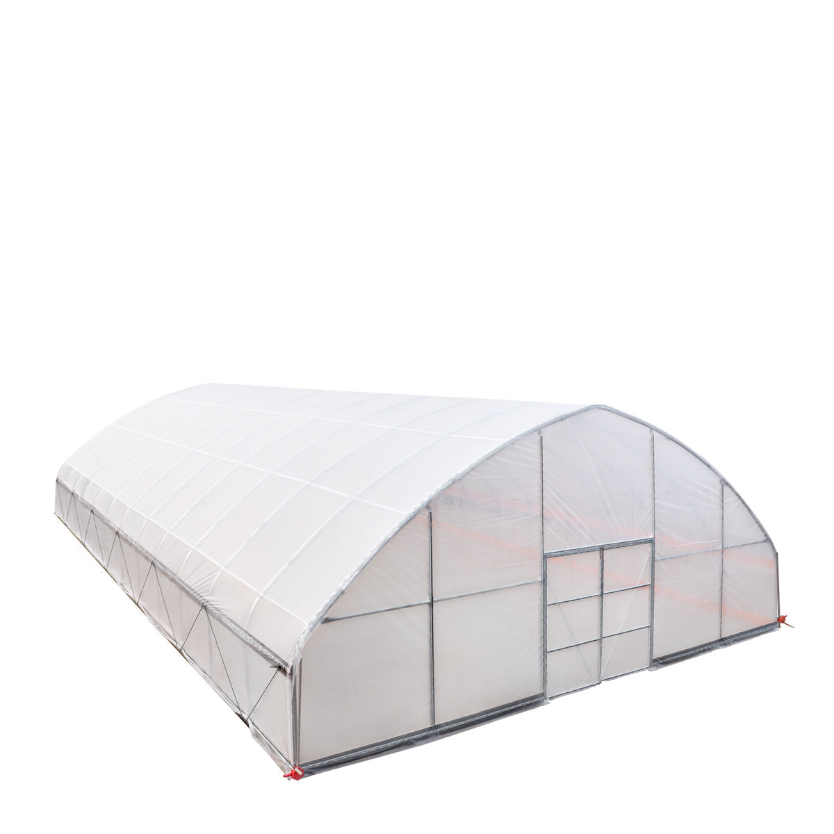 30' x 50' Commercial Tunnel Greenhouse with 6 Mil Clear Poly Covers and Roll-Up Sides TMG-GH3050-V2 (Previously GH3050)
